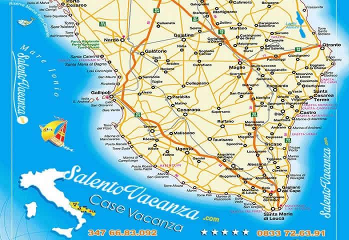Itinerario nel Salento