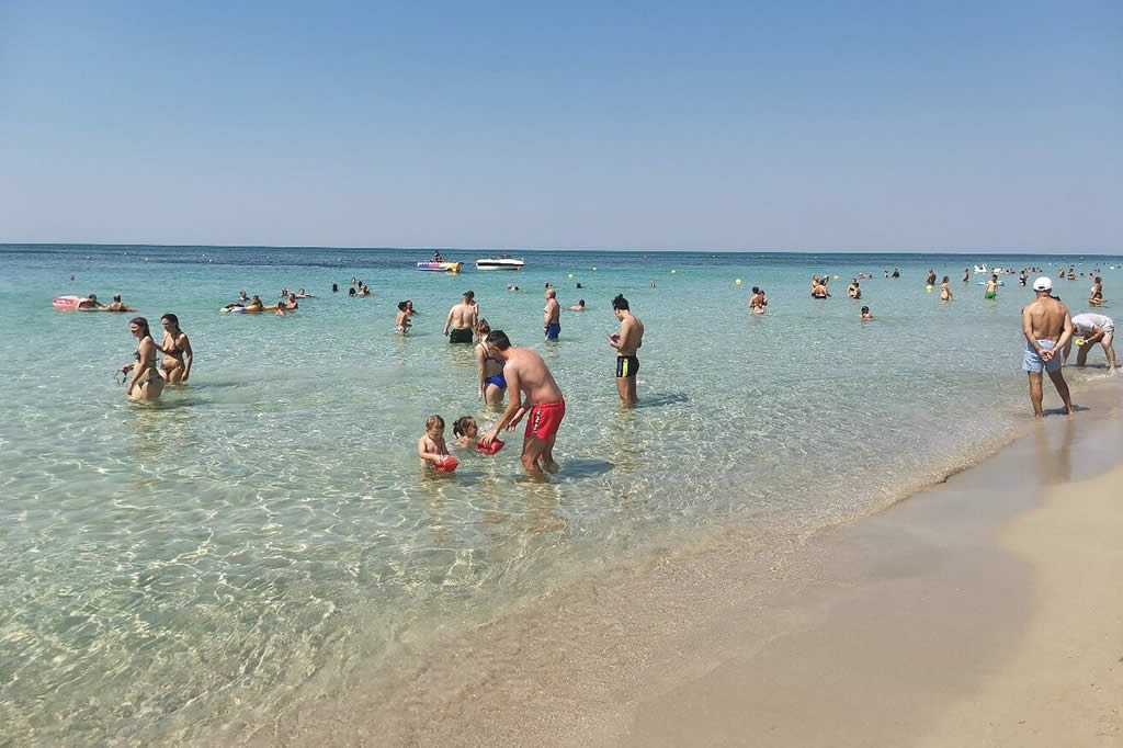 spiaggia lido marini salento